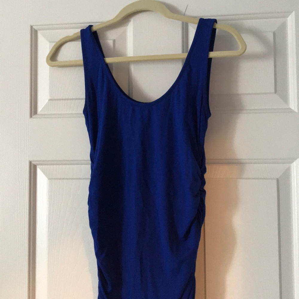 Isabella Oliver Maternity Ruched Tank Dress